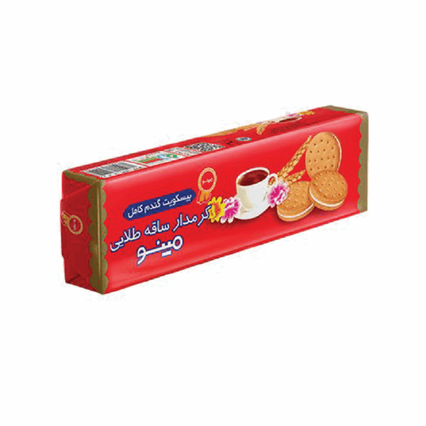 بیسکویت ساقه طلایی کرمدار مینو - ۱۹۲ گرم
