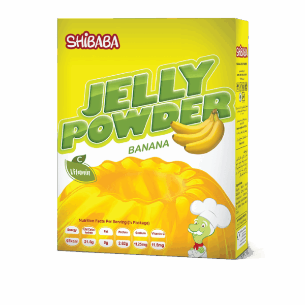 پودر ژله موز شیبابا - 100 گرم