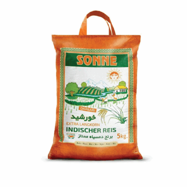 برنج خورشید درباری – ۵ کیلوگرم