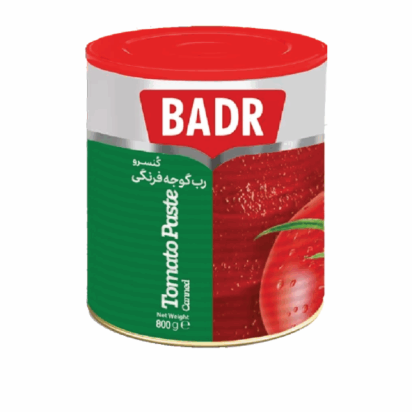 رب گوجه فرنگی قوطی بدر - ۸۰۰ گرمی
