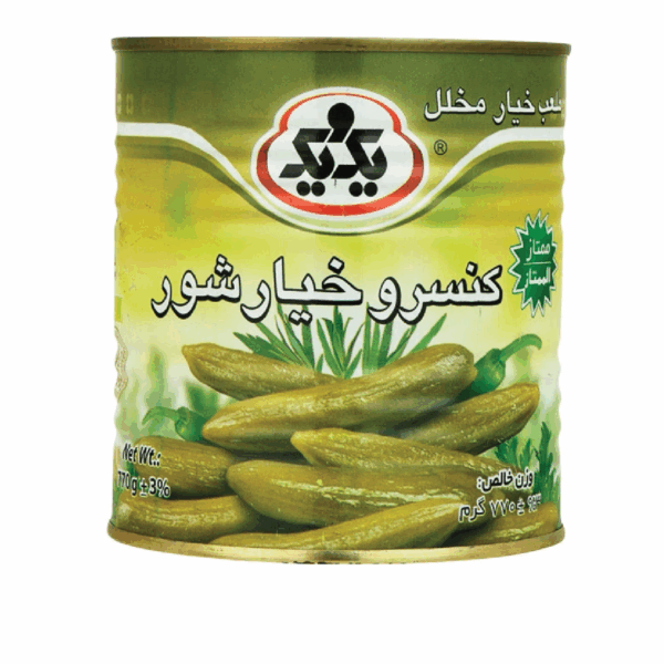 کنسرو خیارشور یک و یک - ۷۷۰ گرم