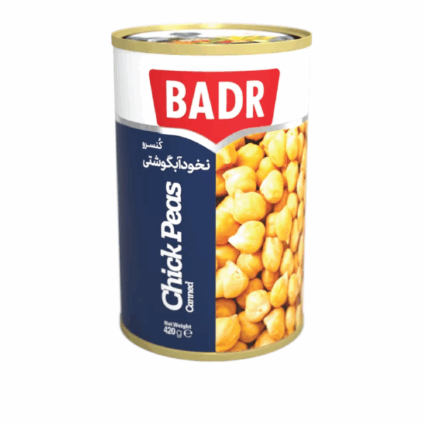 کنسرو نخود آبگوشتی بدر - ۴۲۰ گرمی