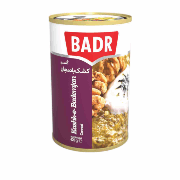 کنسرو کشک بادمجان بدر - ۴۲۰ گرمی