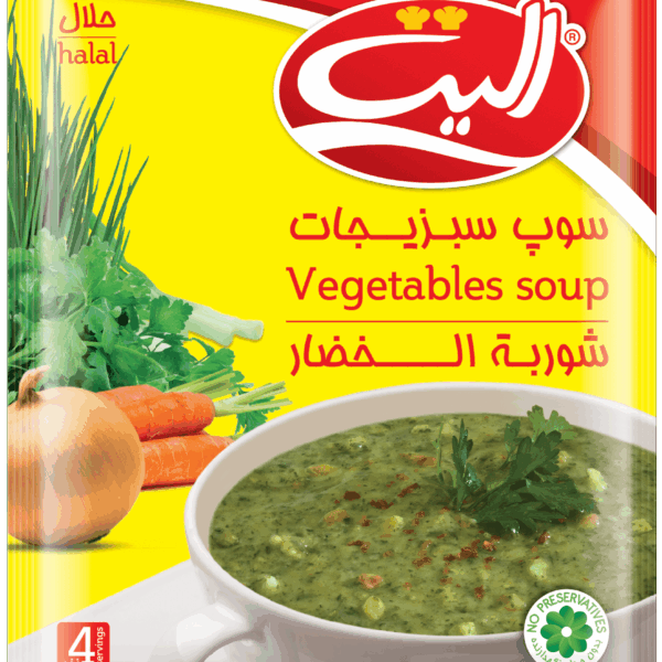 سوپ سبزیجات الیت – ۶۰ گرم